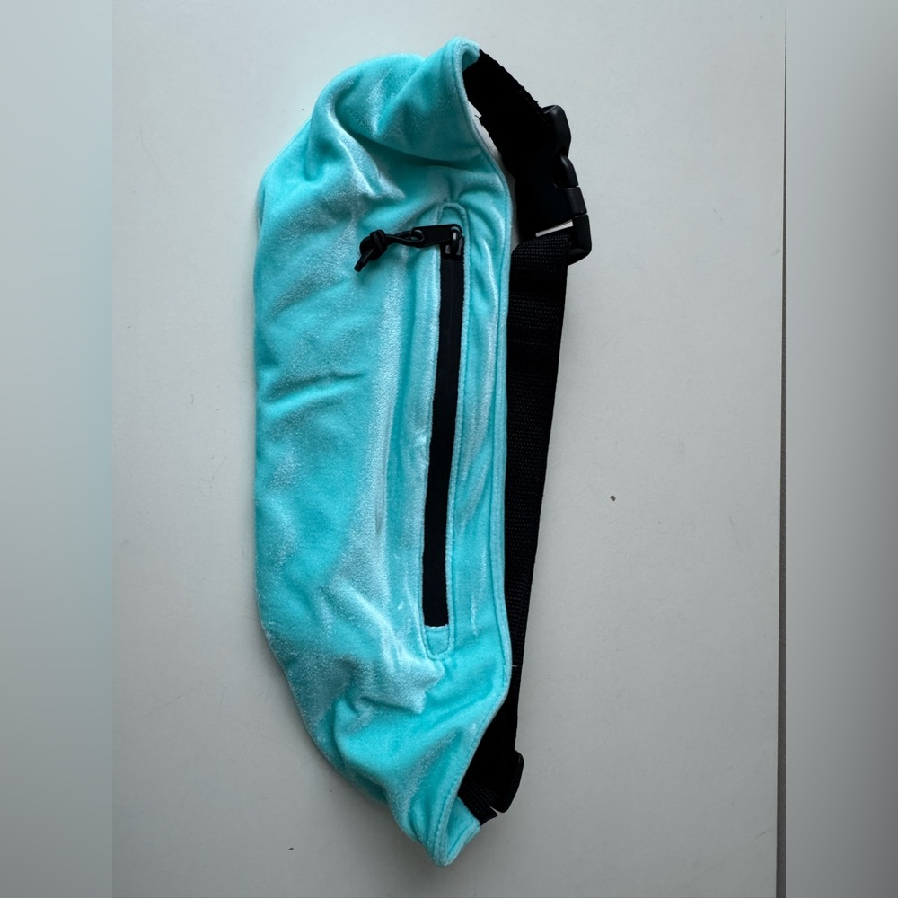 Triangl Swimwear Blue Velvet Fanny Pack